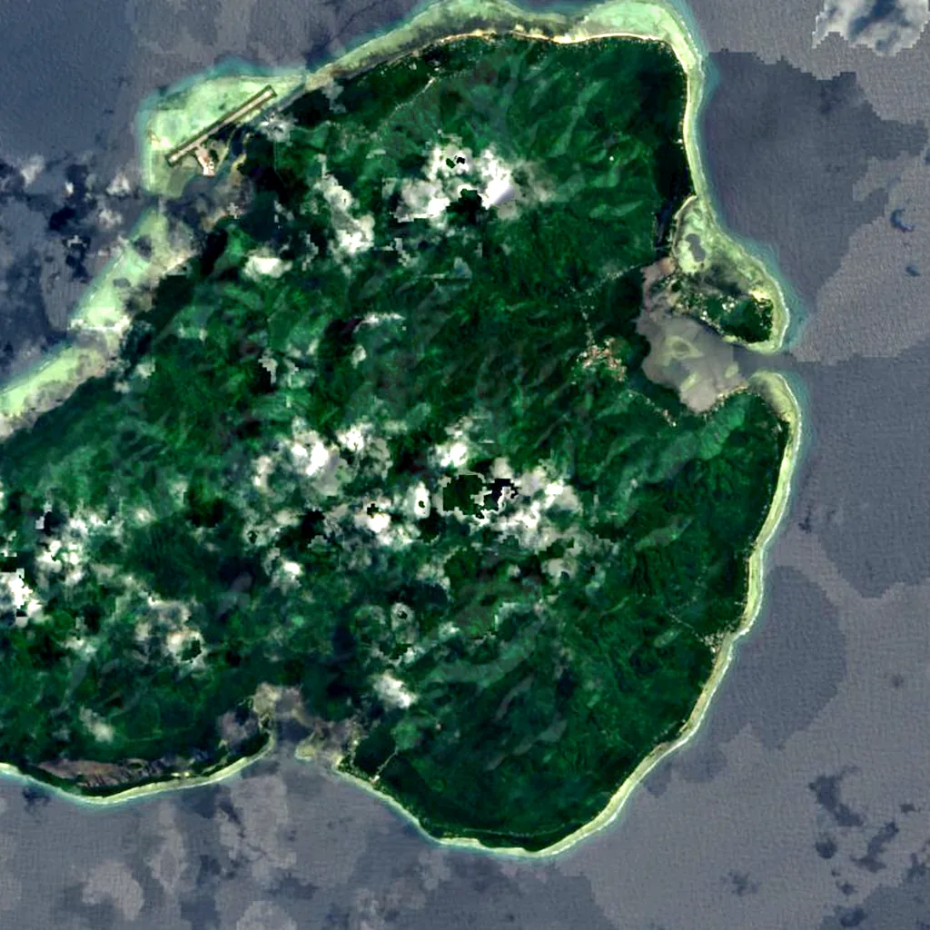 Mount Finkol seen from above (Sentinel-2)