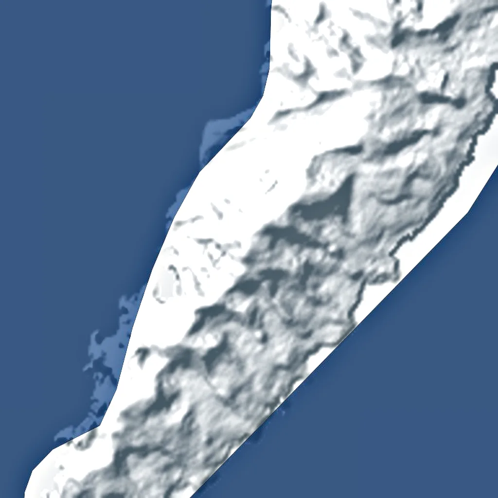 Mount Foster seen from above (Sentinel-2)