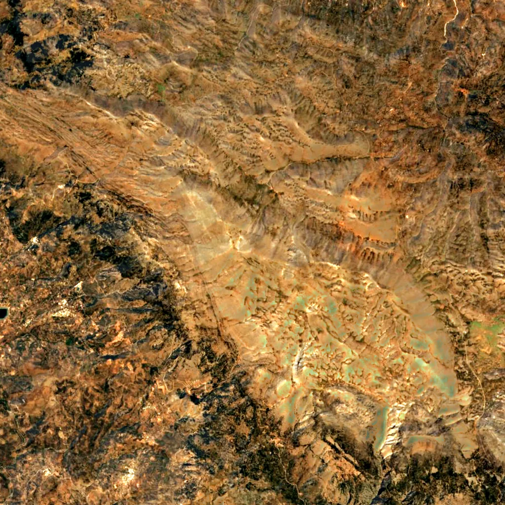Mount Ida seen from above (Sentinel-2)