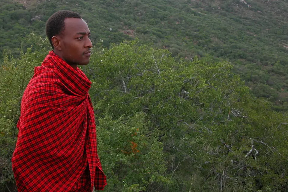 Chagga man mount kilimanjaro