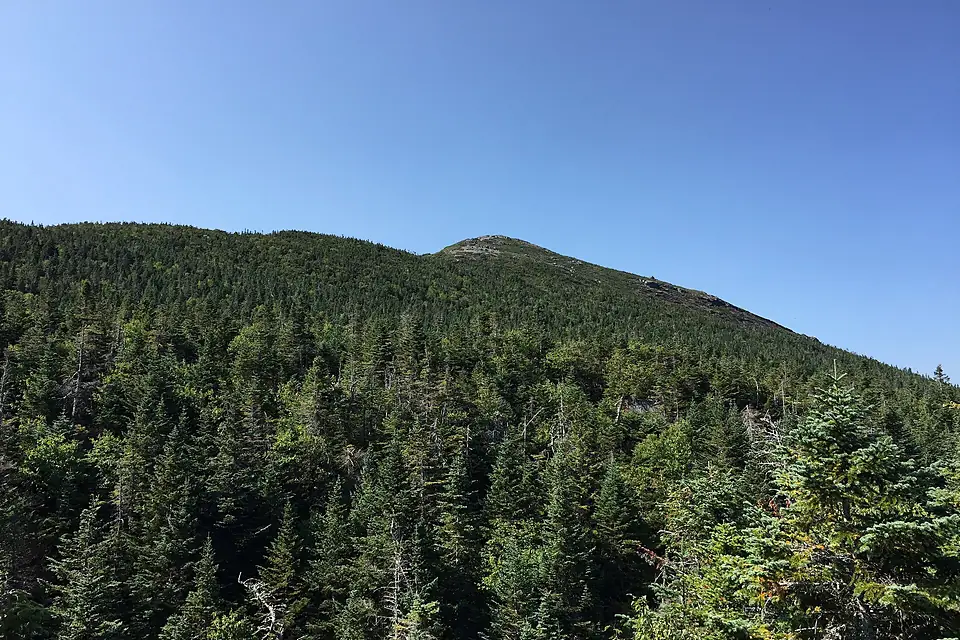 2016-09-04 10 55 54 View towards Mount Marcy from the Van Hoevenberg Trail about 6.6 miles south of the trailhead in Keene, Essex County, New York