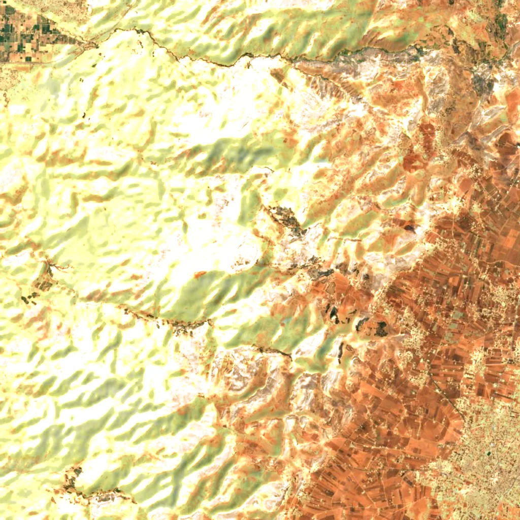 Mount Nebo seen from above (Sentinel-2)