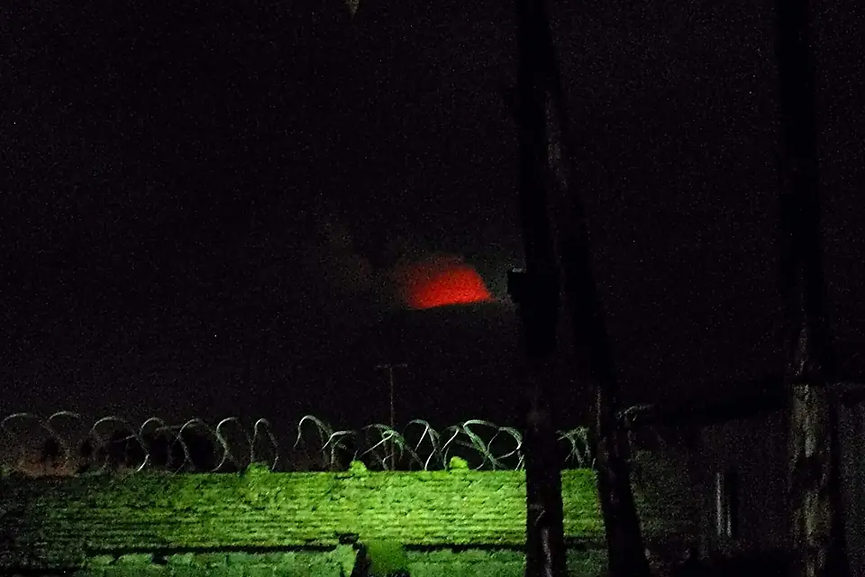 Night Volcano