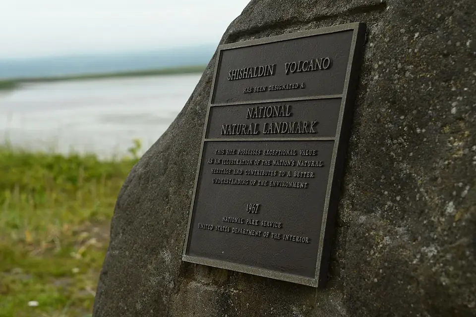 210716 Shishaldin volcano marker (51324494442)