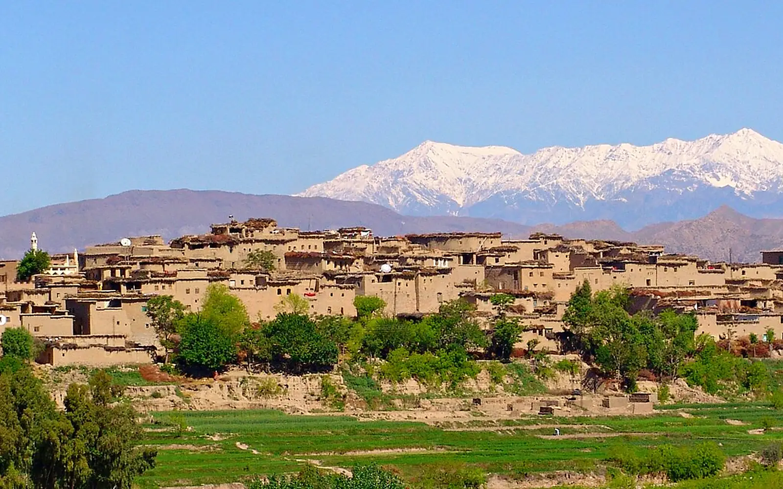 Panoramic View of Village Borki Parachinar Kurram Agency