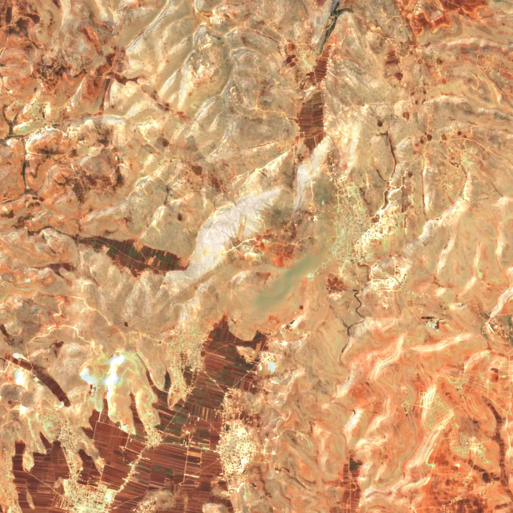 Mount Simeon seen from above (Sentinel-2)