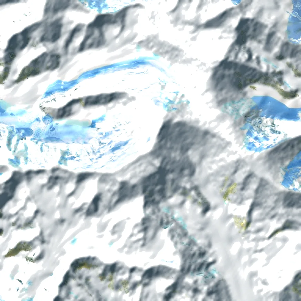 Mount Slaggard seen from above (Sentinel-2)