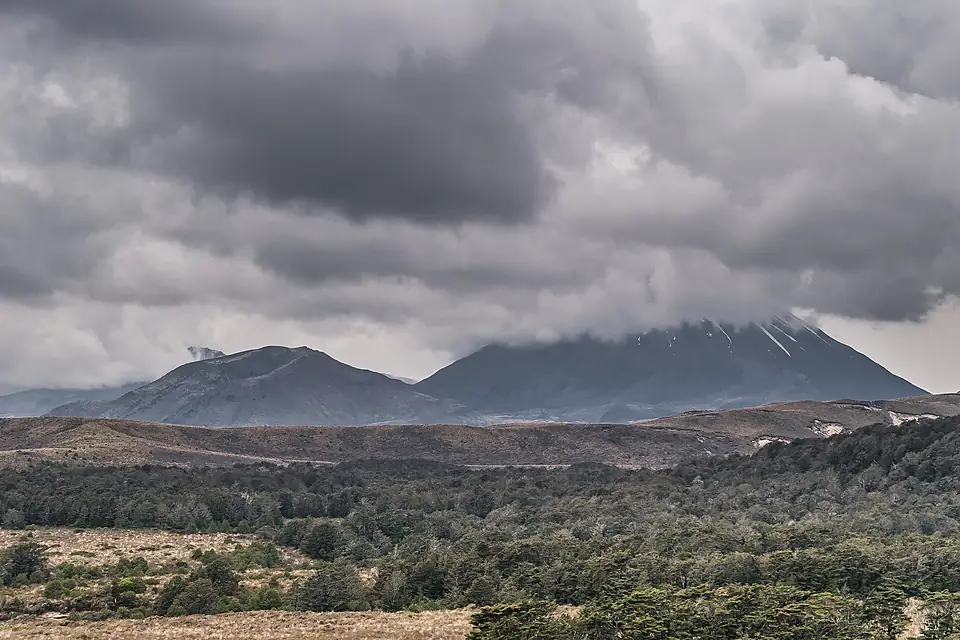 Landscape in Tongariro National Park 04