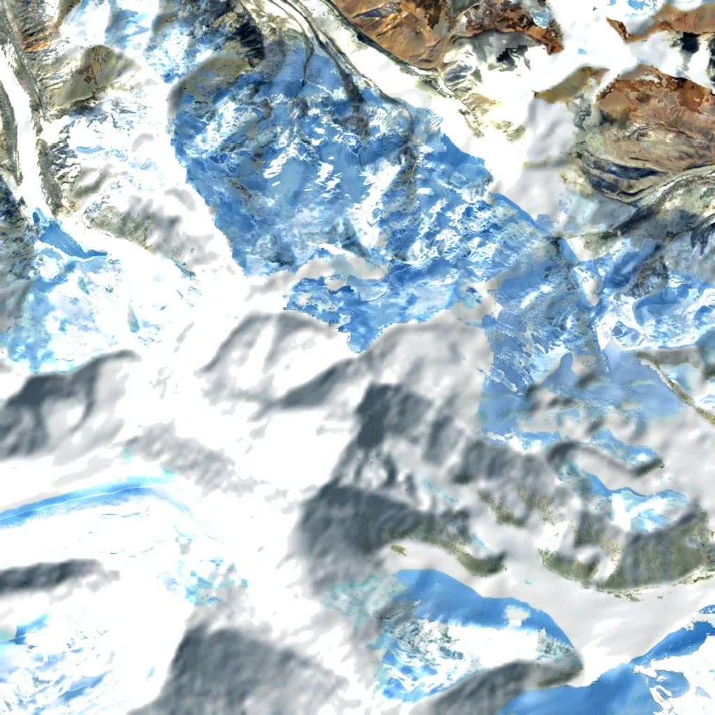 Mount Wood seen from above (Sentinel-2)