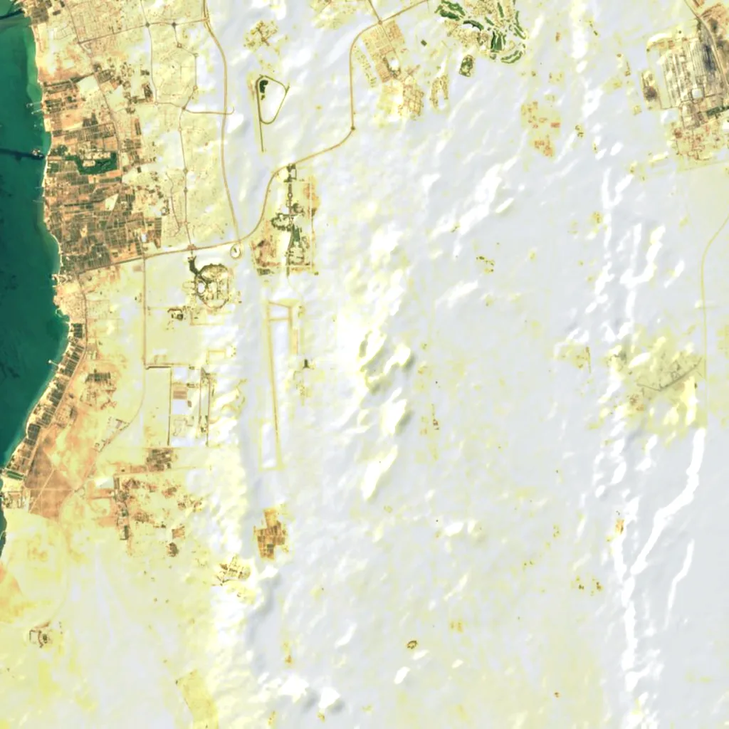 Mountain of Smoke seen from above (Sentinel-2)