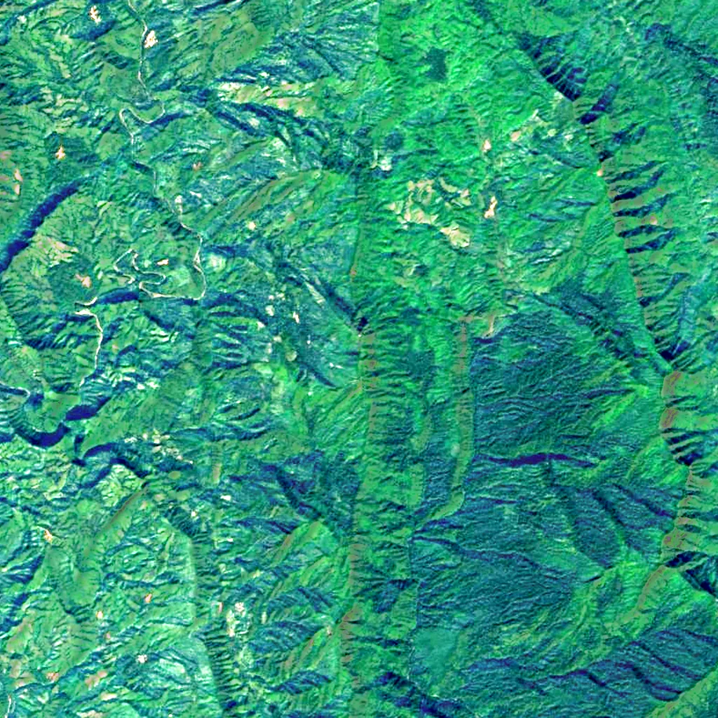 Mowdok tiang seen from above (Sentinel-2)