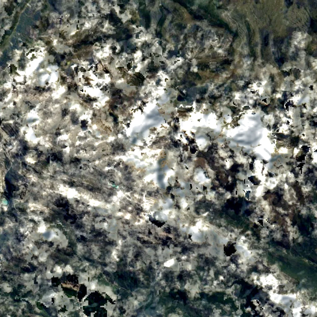 Ngga Pulu seen from above (Sentinel-2)