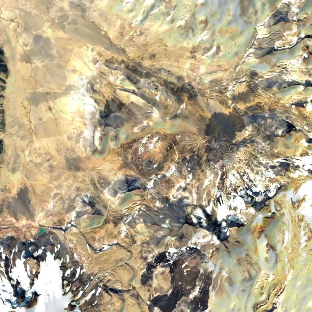 Novarupta seen from above (Sentinel-2)