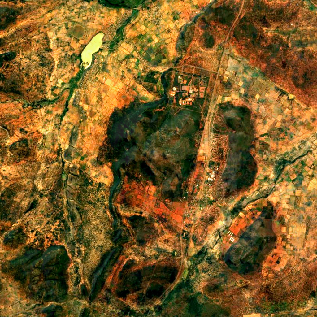 Otse Hill seen from above (Sentinel-2)