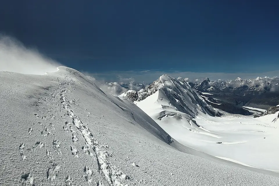 Parrotspitze Gipfelpanorama West