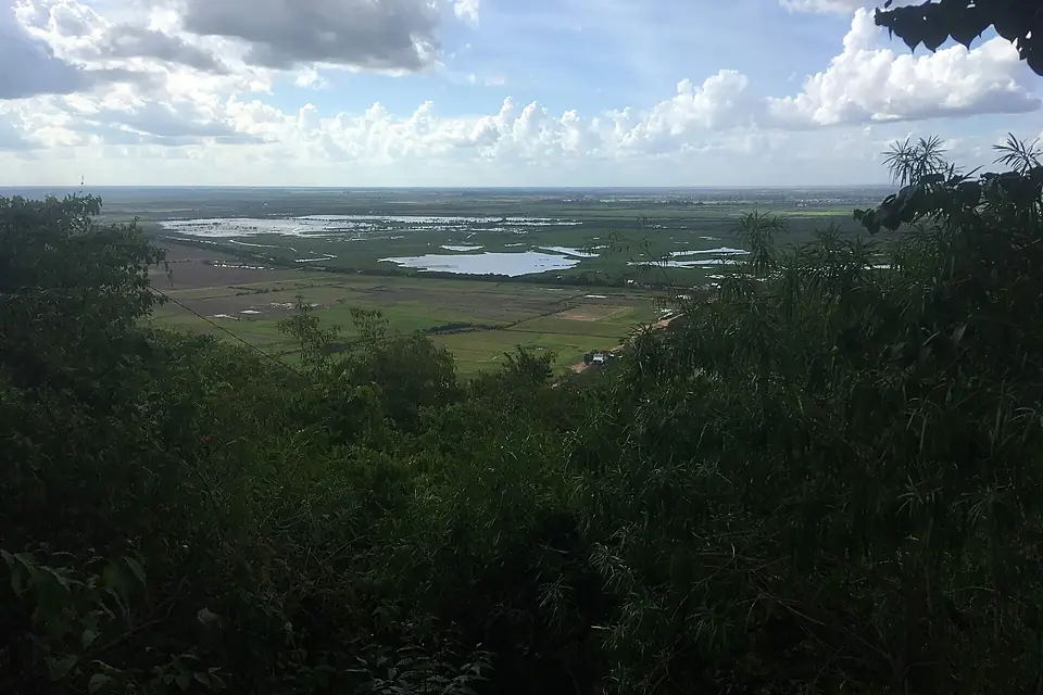 View from Phnom Krom (northwest)