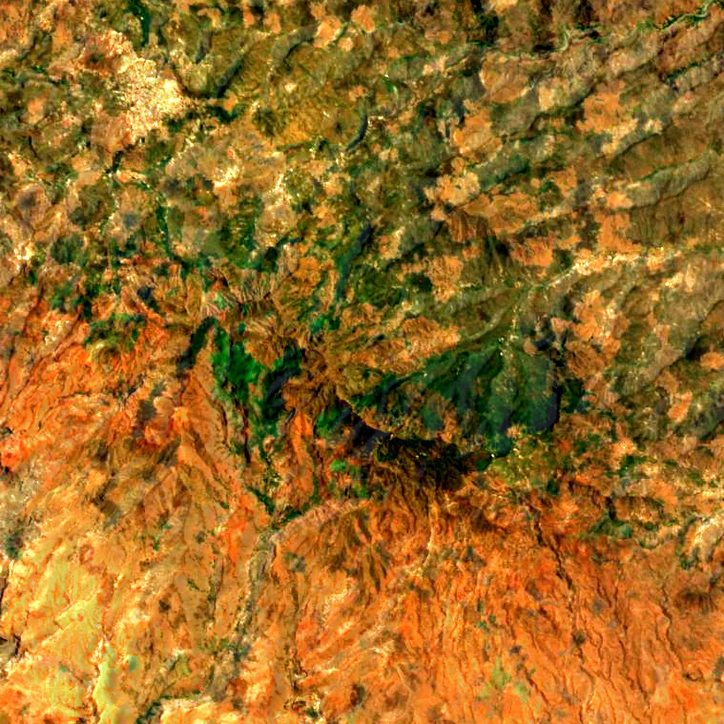 Pico da Antónia seen from above (Sentinel-2)