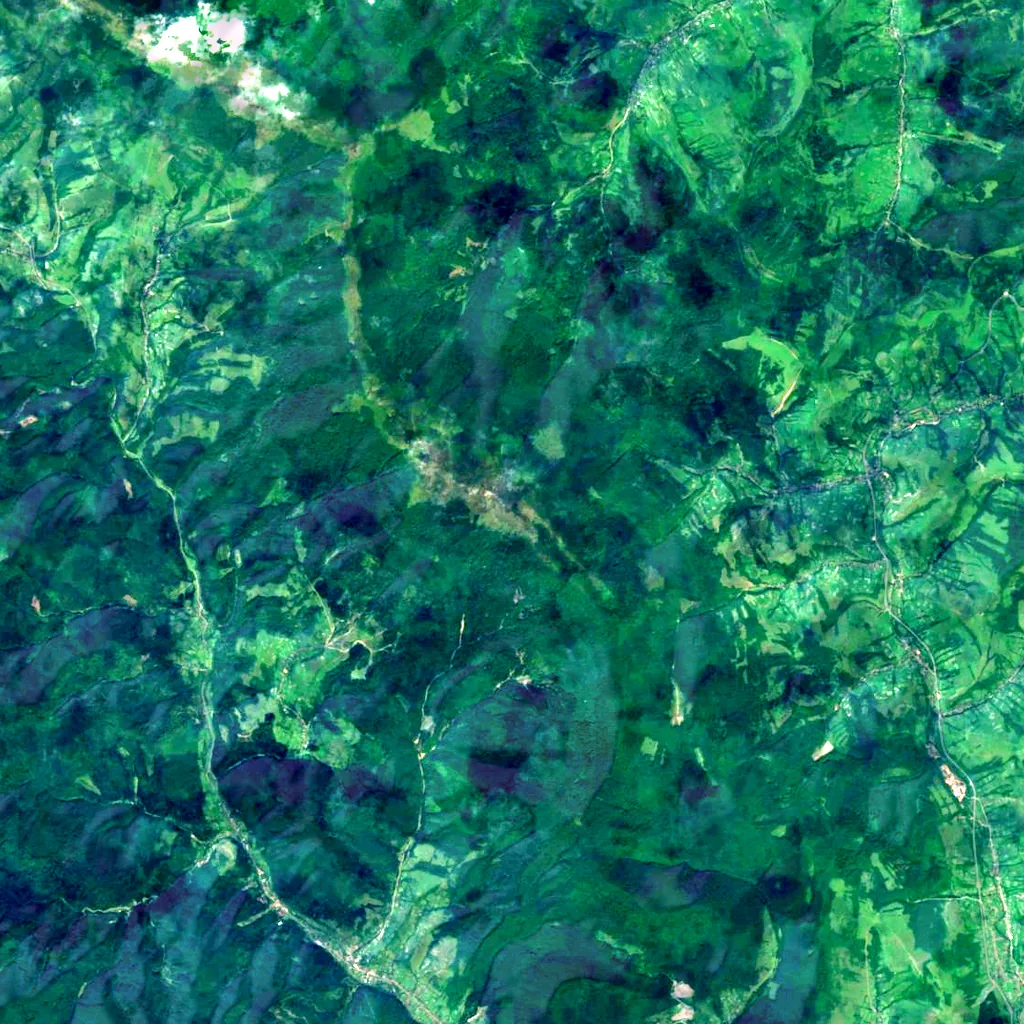 Pikui seen from above (Sentinel-2)