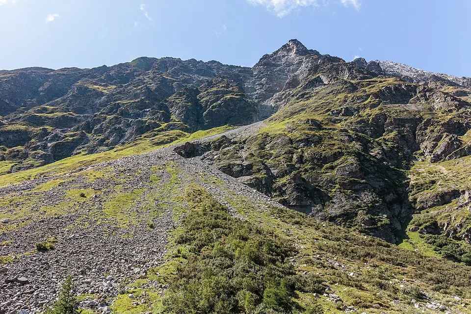 Bergtocht van Lavin door Val Lavinuoz naar Alp dÍmmez (2025m.) 11-09-2019. (actm.) 22