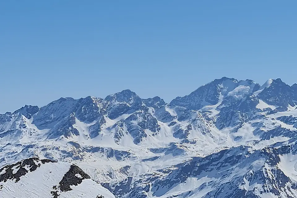 Bernina as seen from Piz Piot