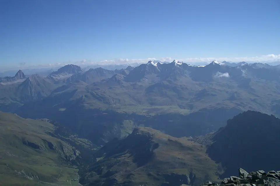 Albula-Alpen von Piz Platta