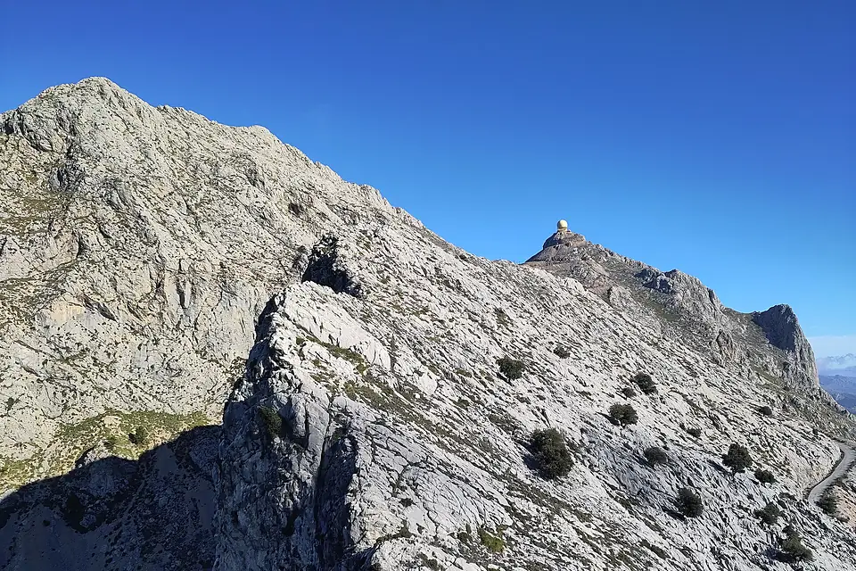 Escorca. Serra de Son Torrella. Vista del Puig Major