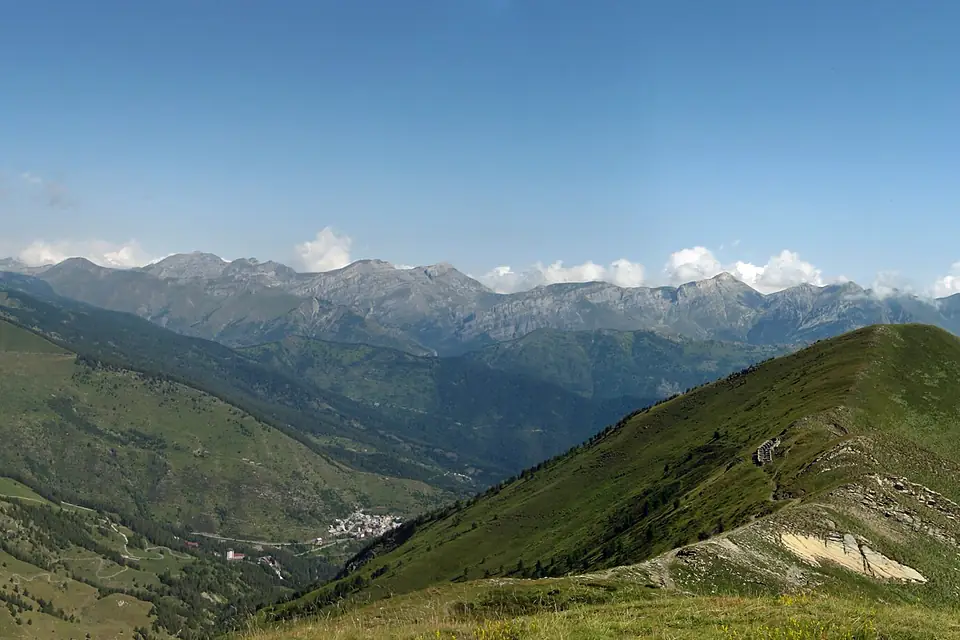 Vista dal monte Fronté