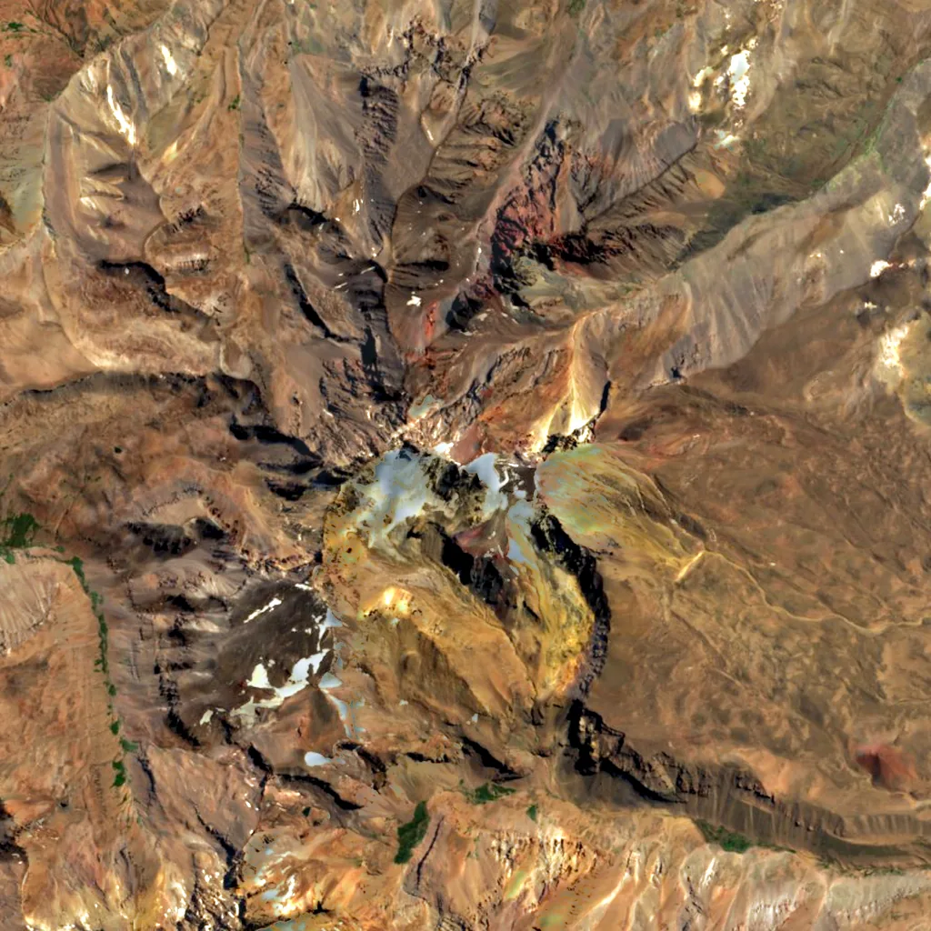 Risco Plateado seen from above (Sentinel-2)
