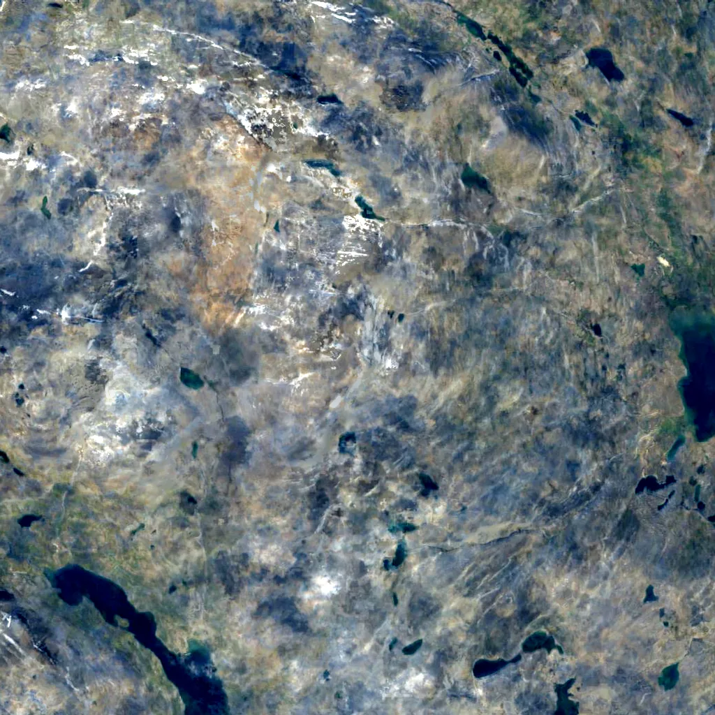Ritničohkka seen from above (Sentinel-2)
