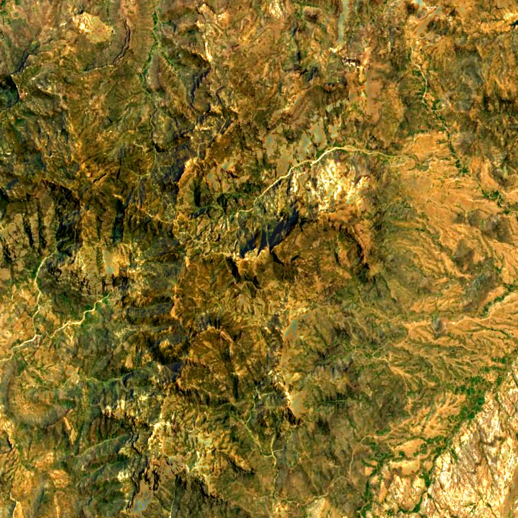 Shaharah seen from above (Sentinel-2)