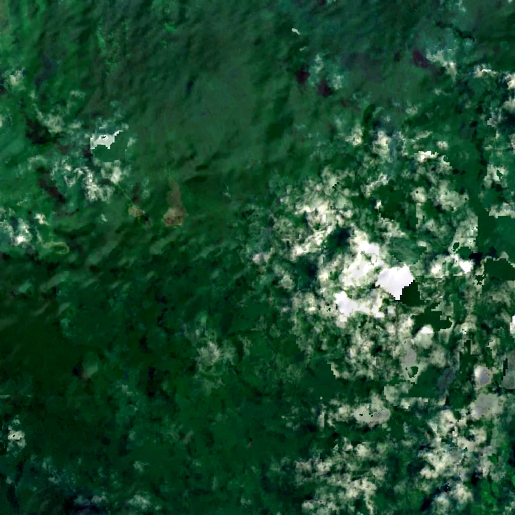 Silisili seen from above (Sentinel-2)