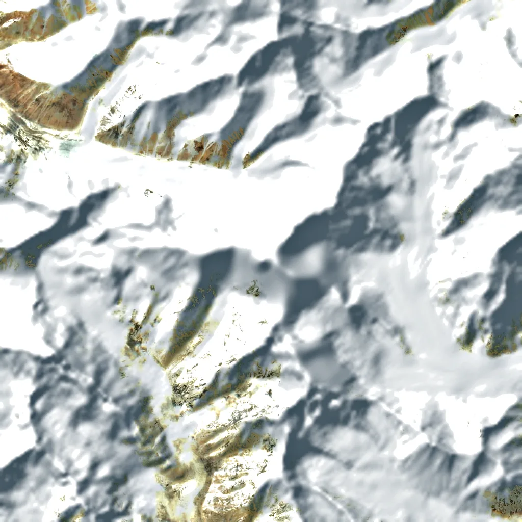 Skil Brum seen from above (Sentinel-2)