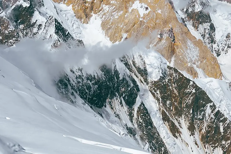 Skyang Kangri from K2 by Elia Saikaly