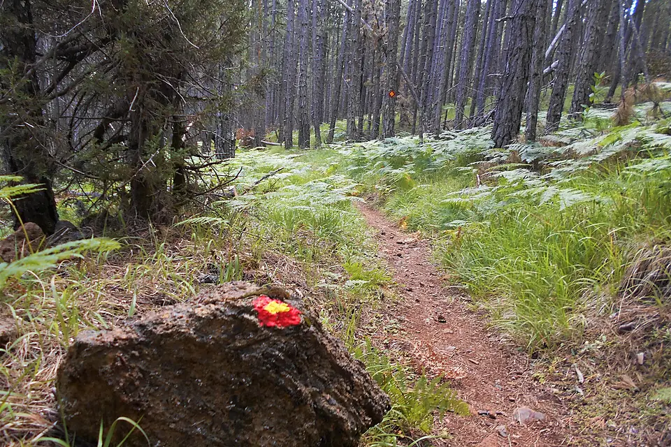 Smolikas hiking path