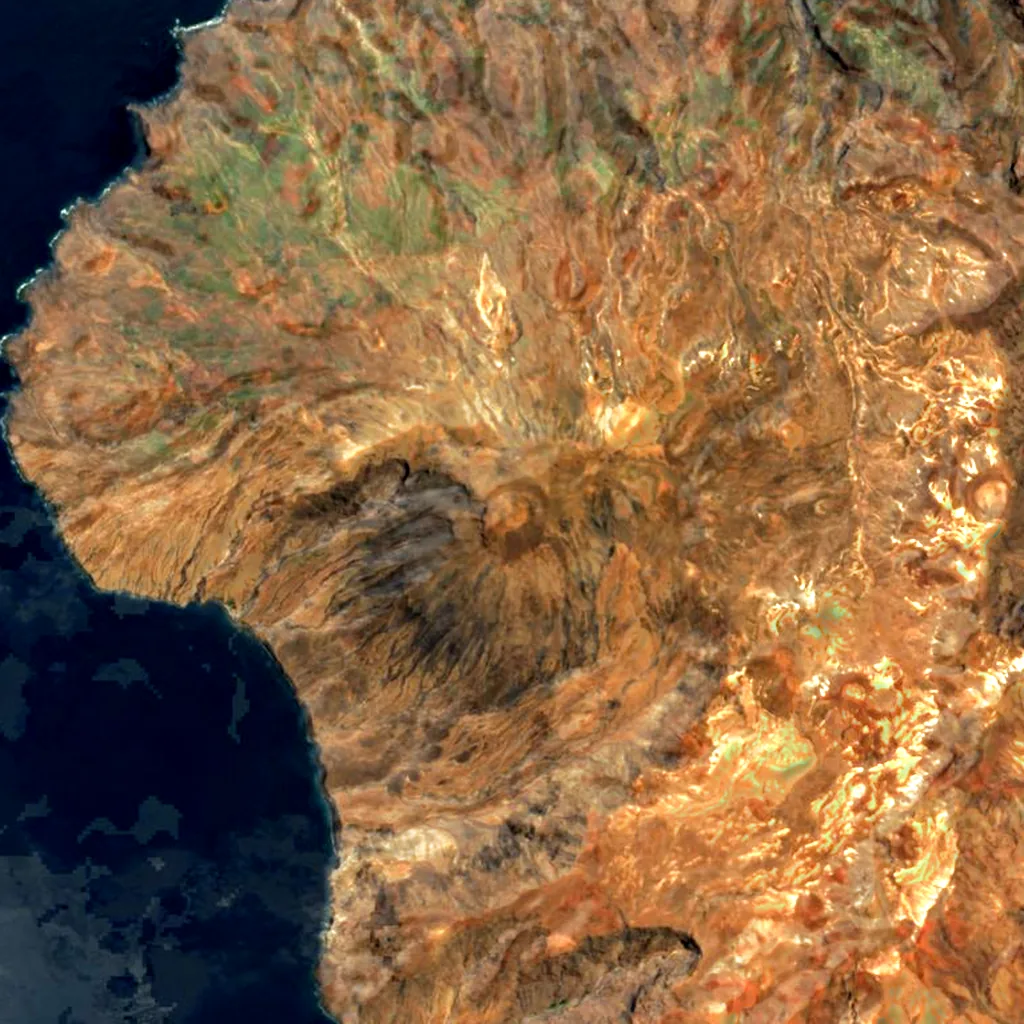 Topo da Coroa seen from above (Sentinel-2)