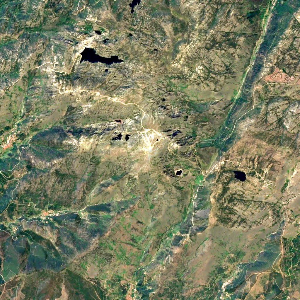 Torre seen from above (Sentinel-2)