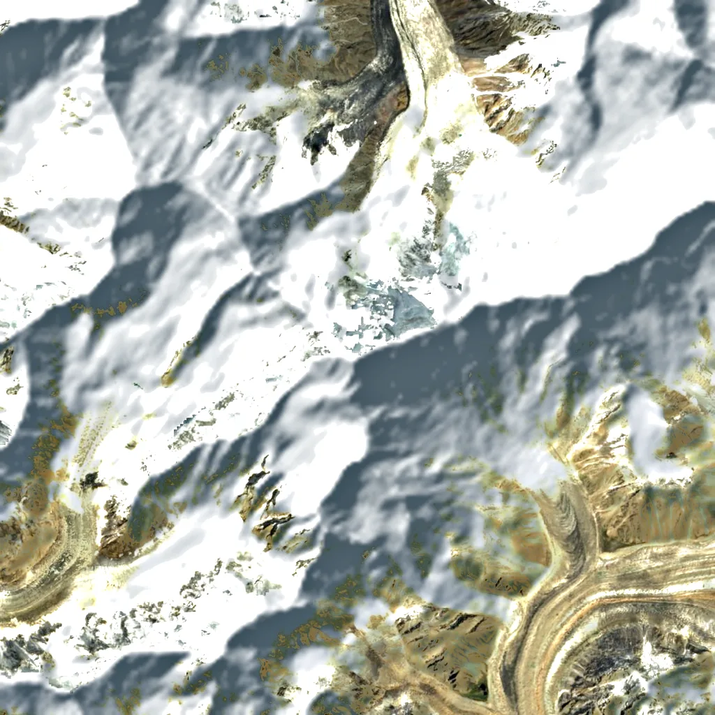 Trivor seen from above (Sentinel-2)