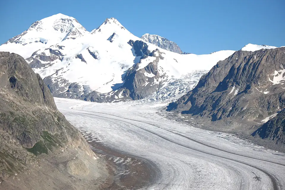 3623 - Aletschgletscher und Mönch viewed from Eggishorn