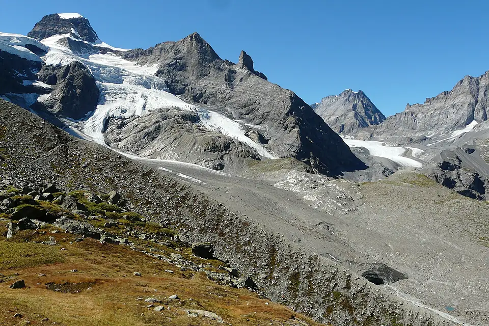 Tschingelhorn mit Breithorngletscher