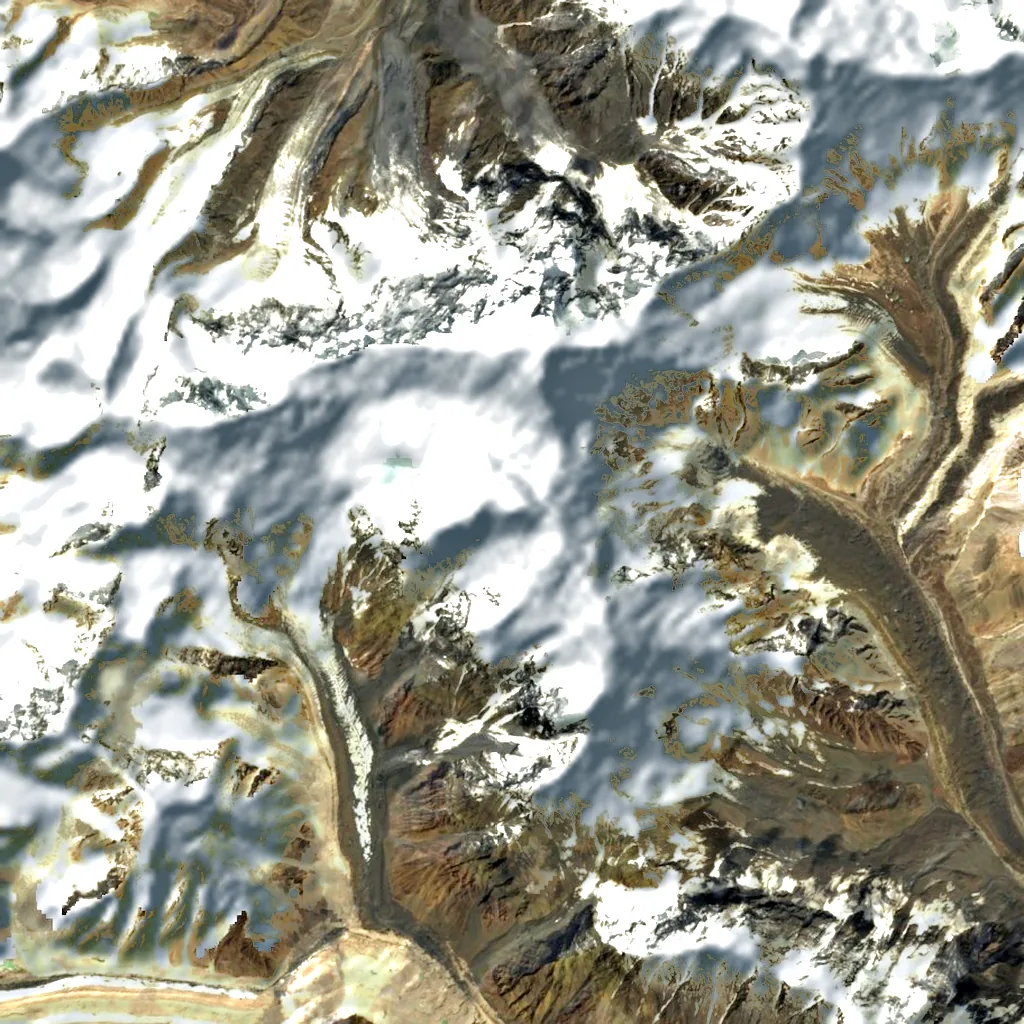 Udren Zom seen from above (Sentinel-2)