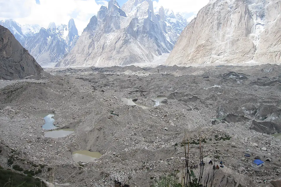 Baltoro from Urdukas campsite