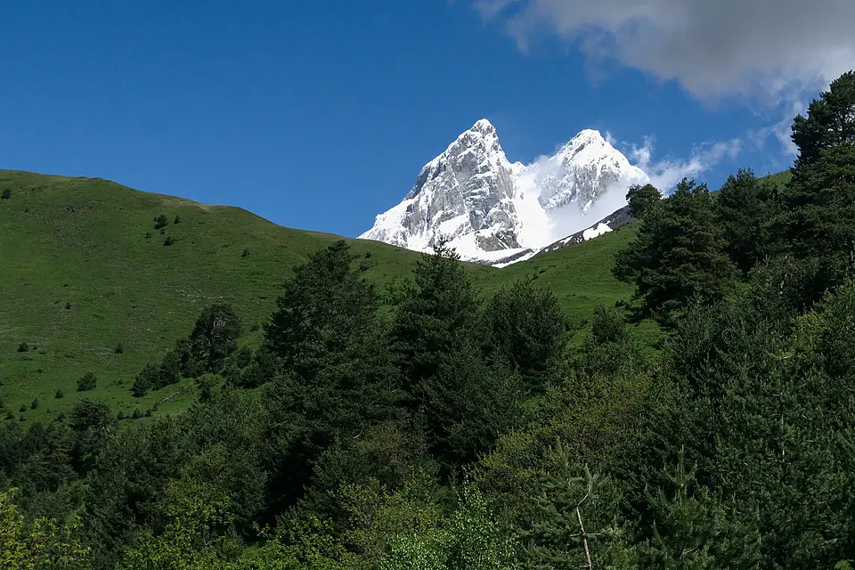Mount Ushba, June, 2018-1